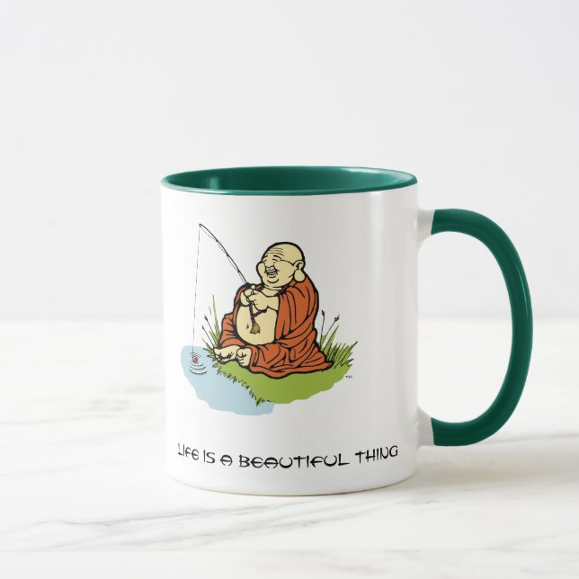 Taza Pesca de Buda (Derecha)