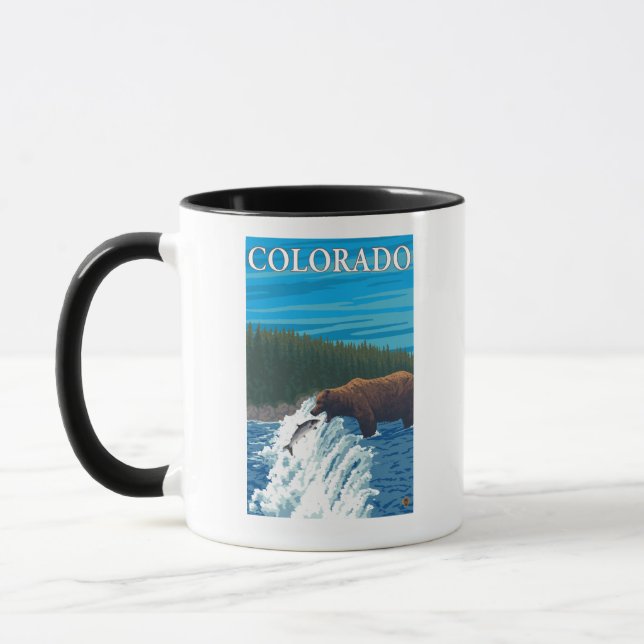 Taza Pesca de oso Colorado (Izquierda)