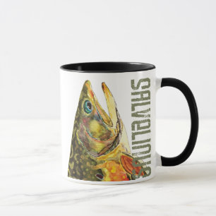 Taza Pesca de trucha rota