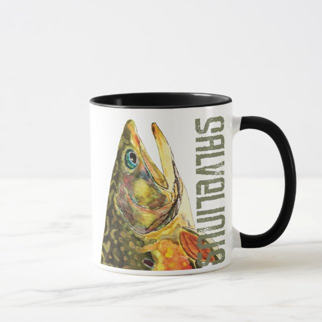 Taza Pesca de trucha rota (Derecha)