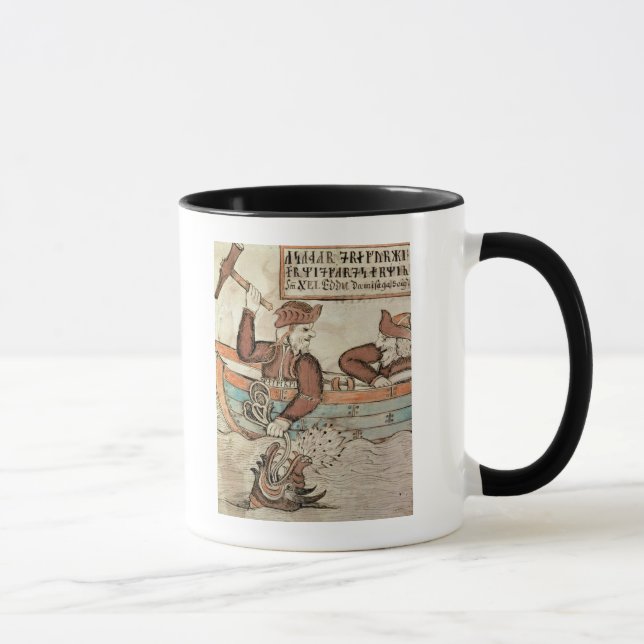 Taza Pesca del Thor para la serpiente de Midgard (Derecha)