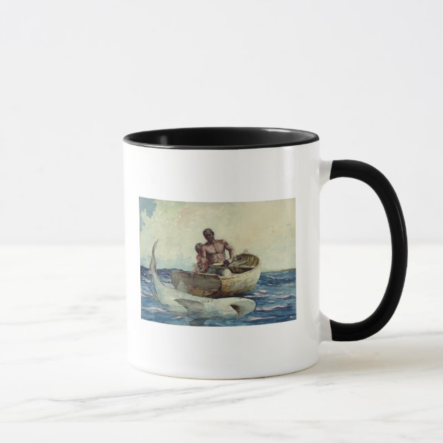 Taza Pesca del tiburón, 1885 (Derecha)
