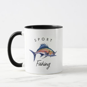 Taza Pesca deportiva Marlin Azul