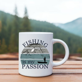 Taza Pesca divertida diciendo