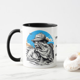 Taza Pesca Feliz Cita de Pesca