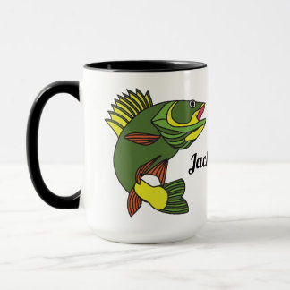 Taza Pesca Walleye personalizada