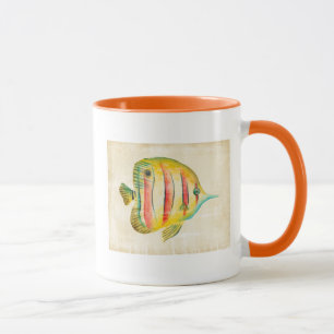 Taza Pescado colorido