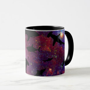 Taza Pescado de tiburón moderno jaws ballena bajo la ga