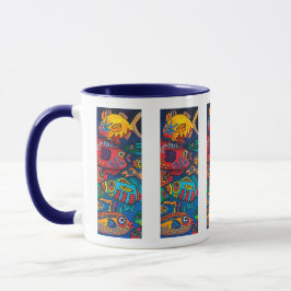 Taza "Pescado en el carril rápido" berma