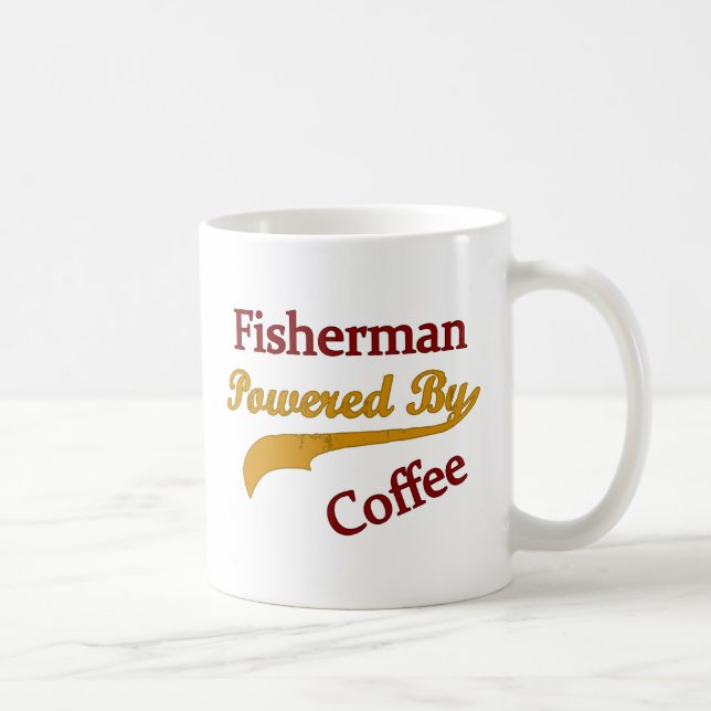 Taza Pescador accionado por el café (Derecha)