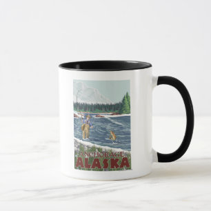 Taza Pescador de la mosca - Anchorage, Alaska