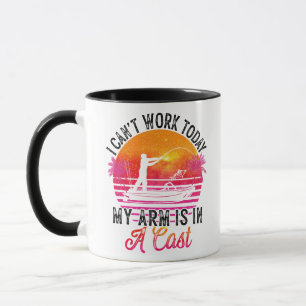 Taza Pescador Divertido Pescar