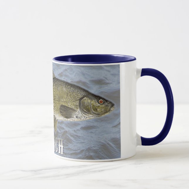 Taza Pescados de agua dulce de las tencas, con imagen (Derecha)