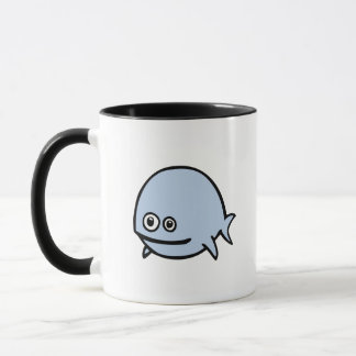Taza Pescados de FreeDos - azul