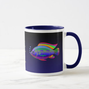 Taza Pescados de Jesús con el fondo