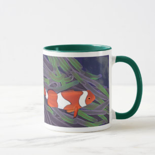 Taza pescados del payaso