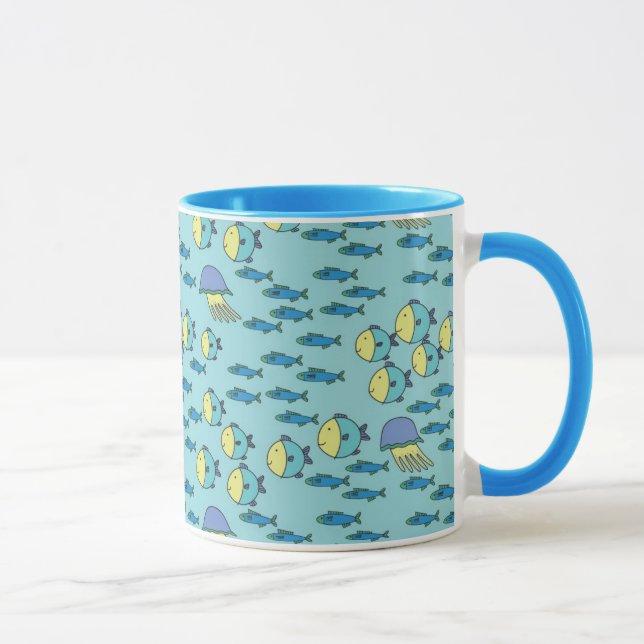 Taza Pescados felices (Derecha)