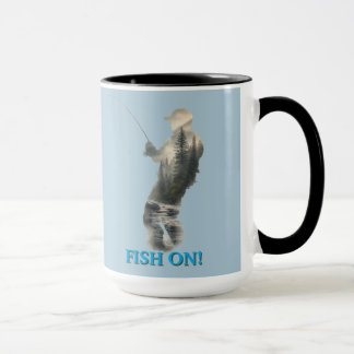 Taza "¡Pescando!"
