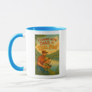 Taza ¡Pescar con papá es diversión de los Reel!