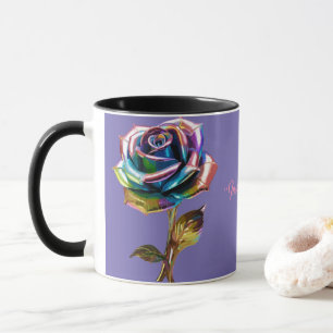 Taza Petales dorados