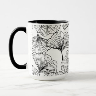 Taza pétalos de rosa