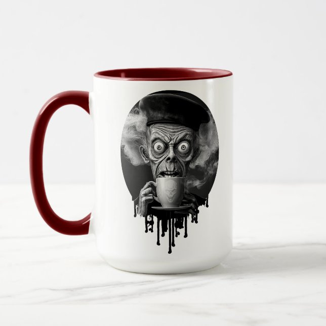Taza Pete: Mañanas de Cerebro Líquido (Izquierda)