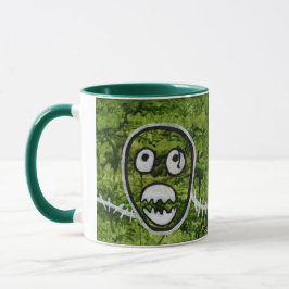 Taza Pete Semilla Cráneo Arte de Monstruo Caprichoso y
