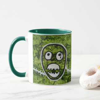 Taza Pete Semilla Cráneo Arte de Monstruo Caprichoso y 