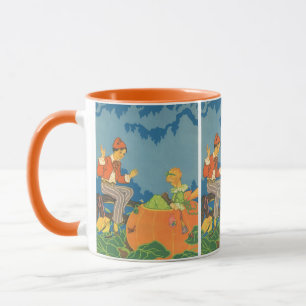 Taza Peter Peter Comedor de Calabaza, Rima Infantil Vin