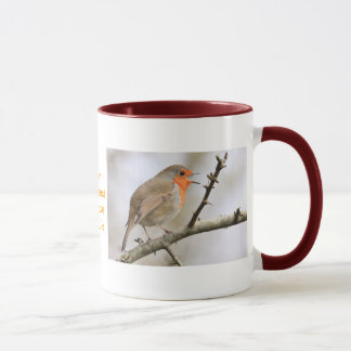 Taza Petirrojo de febrero