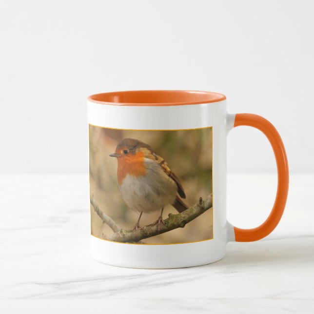 Taza Petirrojo en sol (Derecha)