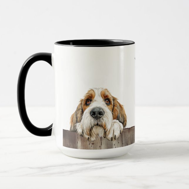 Taza Petit Basset Griffon Vendeen Dog Mug (Izquierda)