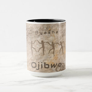 Taza Petroglifos del Suroeste Nombre/Tribu Personalizad