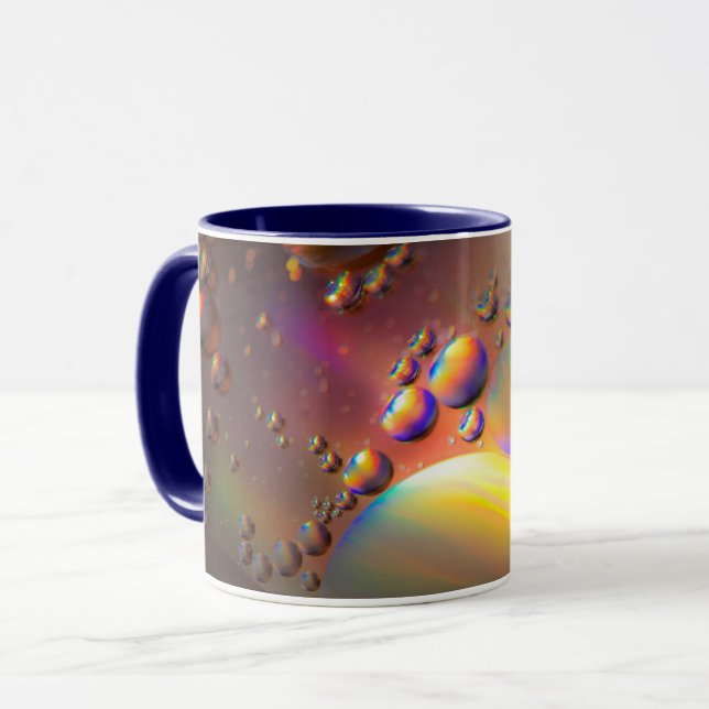 Taza Petróleo en el agua (Anverso izquierdo)
