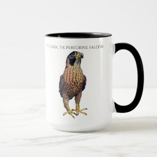 Taza Petunia the Peregrine Falcon Mug