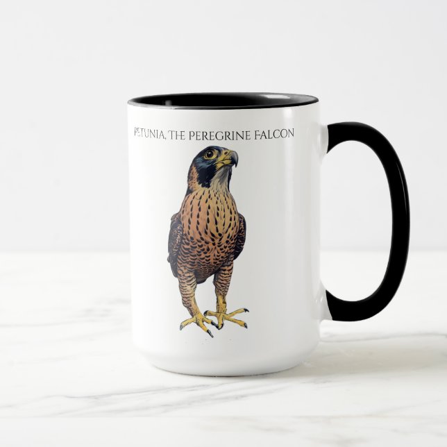 Taza Petunia the Peregrine Falcon Mug (Derecha)