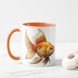 Taza Pez Dorado Adorable