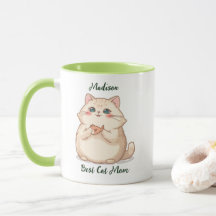 Pez personalizado gato regalo de mamá nombre perso