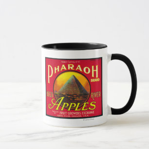Taza Pharaoh Apple Crate LabelHood River, OR