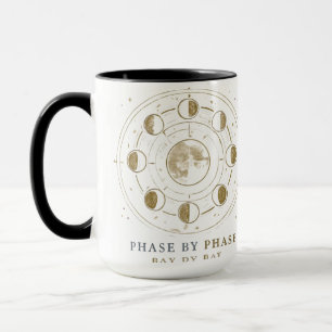 Taza Phase By Phase Day By Day Moon Phases Mug
