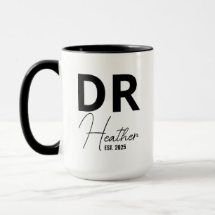 Taza PhD Mug personalizado, Personalizado PhD Mug, doct