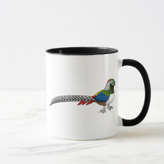 Taza Pheasant de señora Amherst