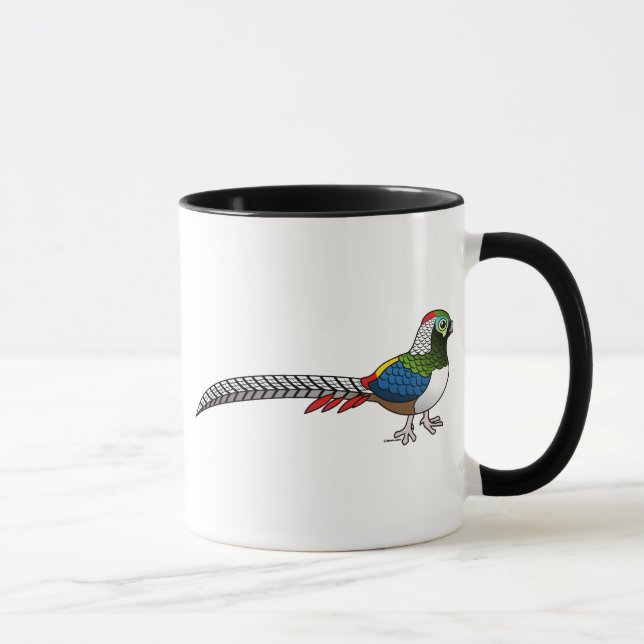Taza Pheasant de señora Amherst (Derecha)
