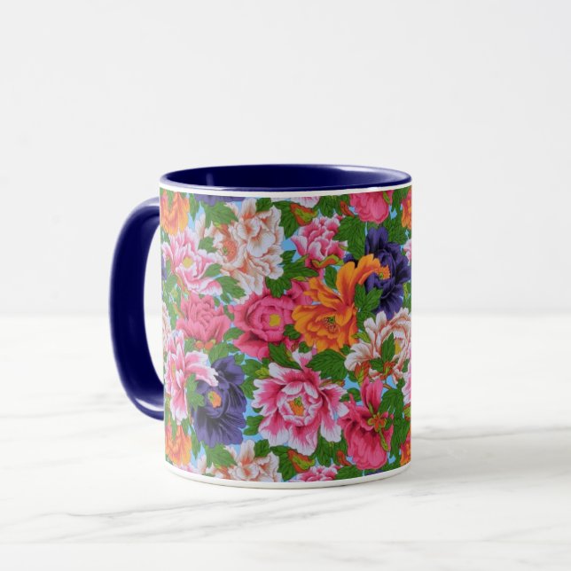 Taza Philip Jacobs Fabric Peony Mug (Anverso izquierdo)