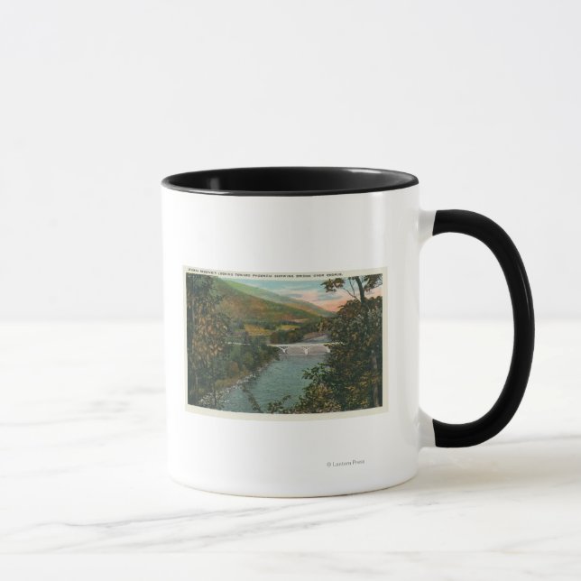 Taza Phoencia, puente sobre Esopus (Derecha)