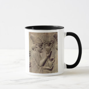 Taza Phoenician que lleva dos que ofrecen, alivio del