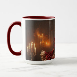 Taza Phoenix Fire Queen Steampunk Victorian Industrial