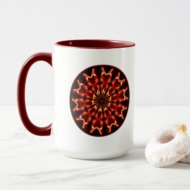 Taza Phoenix Rising (Con donut)