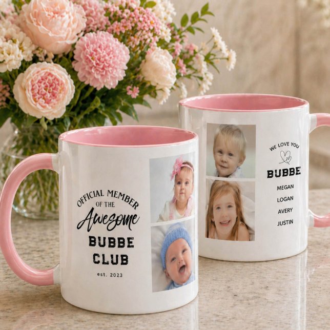 Taza Photo Collage Awesome BUBBE Mug (Subido por el creador)
