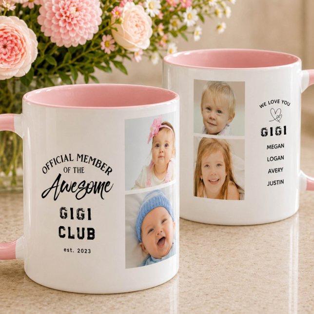 Taza Photo Collage Awesome GIGI Mug (Subido por el creador)